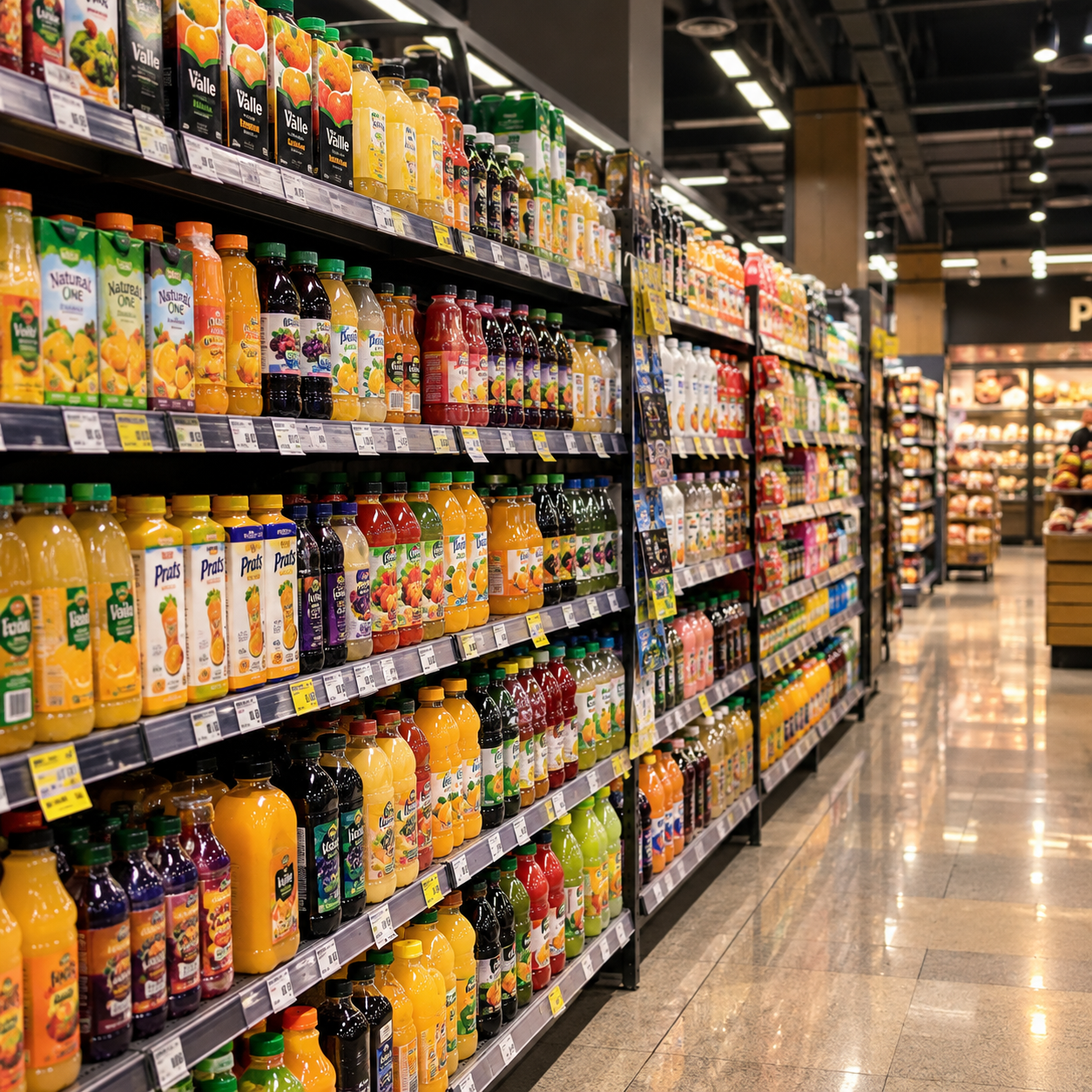 Corredor de supermercado